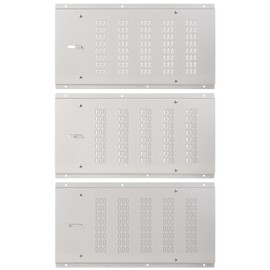 Foundation Vent Cover Crawl Space Vent Cover for Foundation Garage Attic Home Improvement,Fit 16”x8” Rough Opening,Outdoor Crawl Space Air Wall Vent Cover with Damper&Screen Reduce Moisture,White,3PK