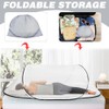 Pop Up Mosquito Net, Foldable Retractable Mosquito Net Bed for