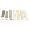Unbranded 1" x 100 FT Pebble Beige Vinyl Insert Trim