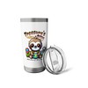 Funny Geocaching Sloth GPS Location Tracker Treasure Hunter Stainless Steel