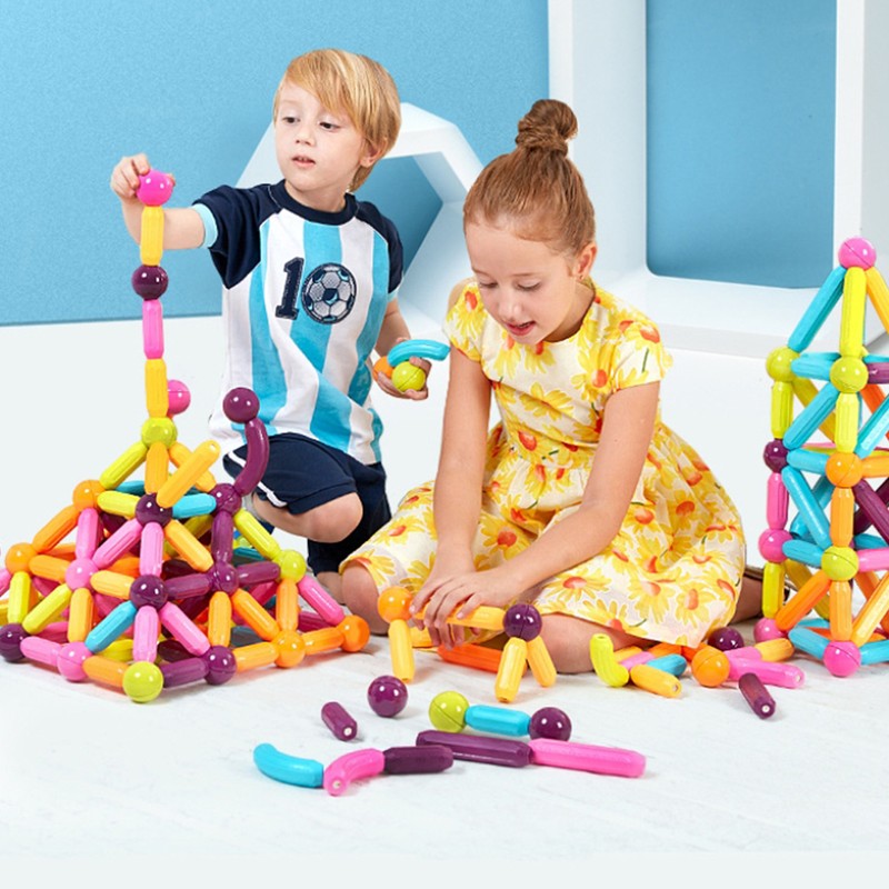 Balls and Rods Set for Kids Building Sticks Set Building