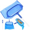Kukigo Pool Skimmer Net,cm Swimming Pool Skimmer Net with Pole,Cleaning