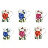 Tamersgifts Fine Bone China Floral Mugs, Chelsea Blossom Pattern, Set