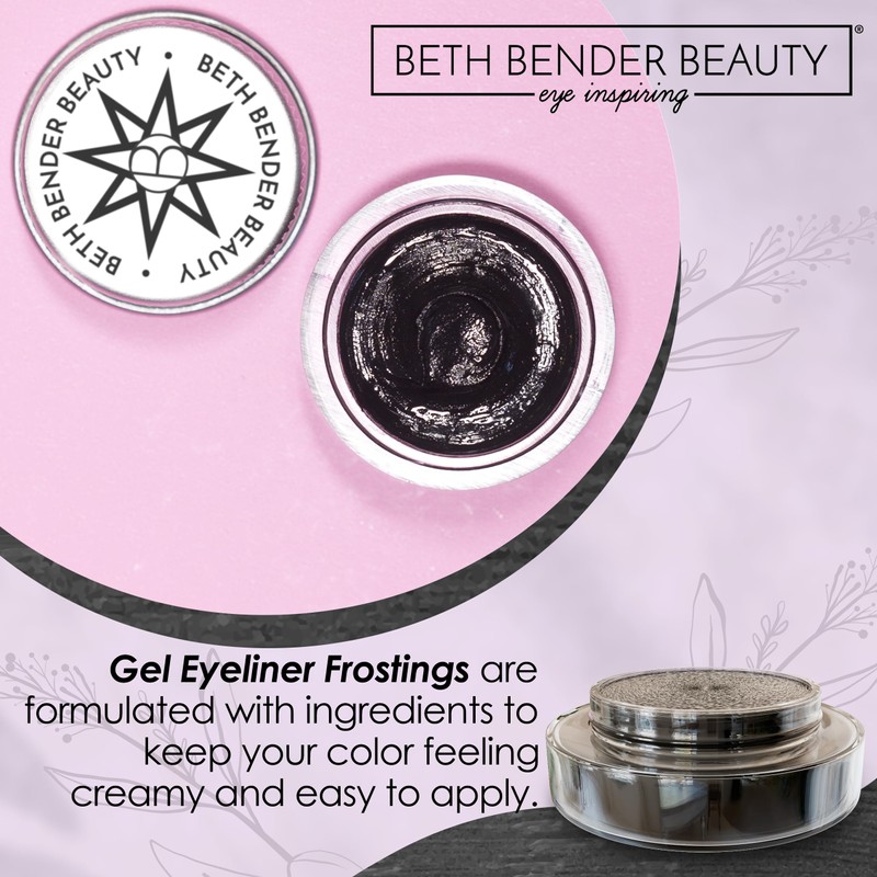 Beth Bender Beauty - Gel Eyeliner Frosting in Black Matte