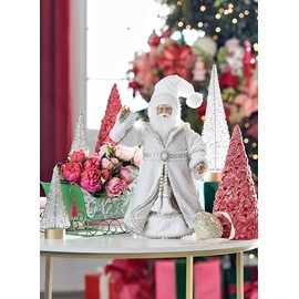 RAZ Imports Charming Holiday Santa, 18 inches