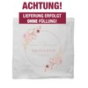 Kissenbezug - Kissen - Unsere Hochzeit Name und Datum Boho