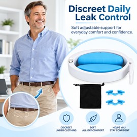 Male Incontinence Clamp for Urine Leakage Management – Adjustable Cushioned Design for Comfortable Daily Wear