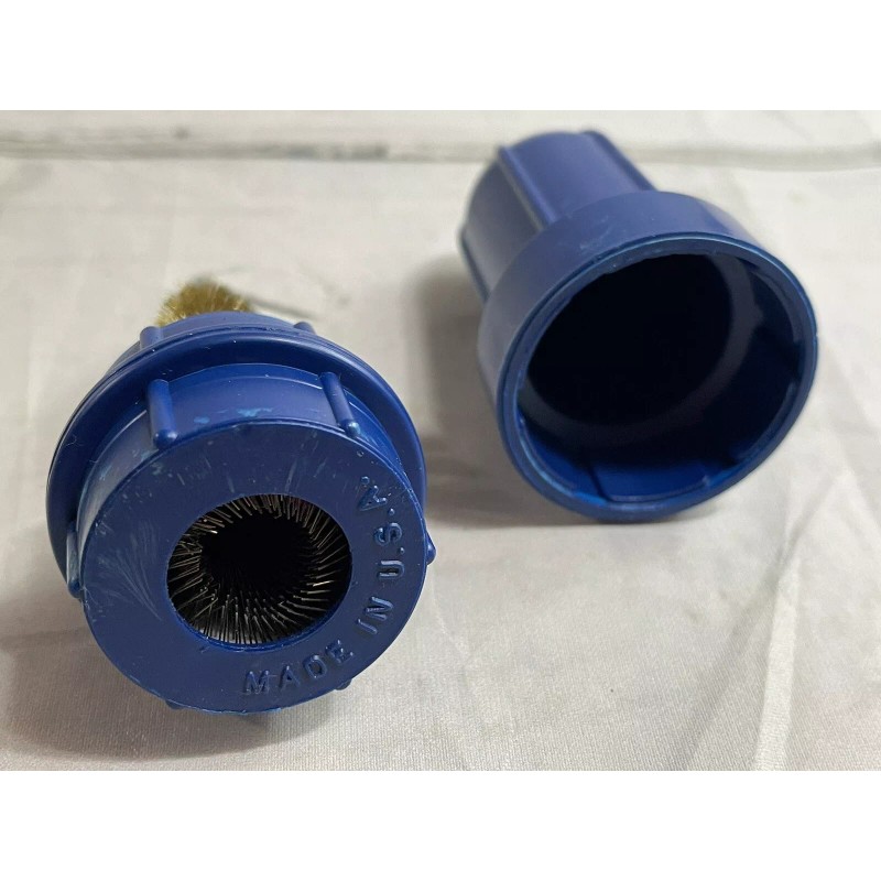 Brushtech PAIR Battery Terminal Post Cable Cleaner & Wire Hand