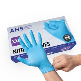 AMERICAN HOSPITAL SUPPLY Nitrile Gloves | Chemo-Rated | XX-Large | Box of 100