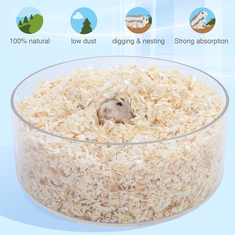 Niteangel Aspen Shaving Hamster Beddings for Syrian Dwarf Hamster Gerbil