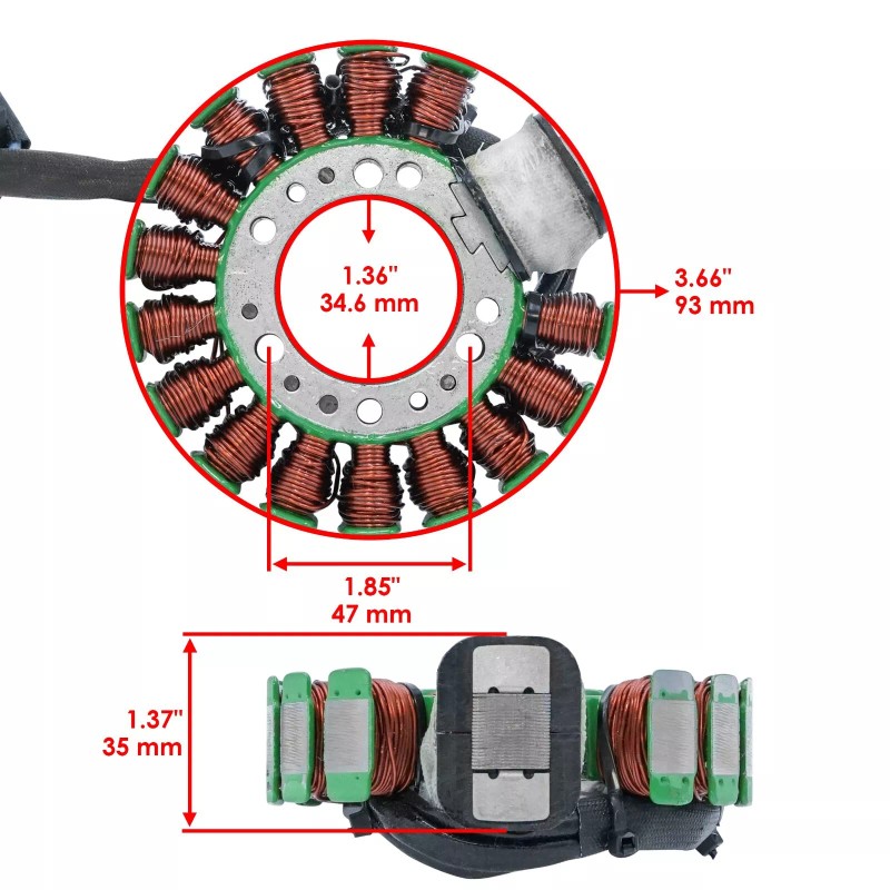 For Yamaha Stator for Yamaha Timberwolf 250 YFB250 2WD 4WD