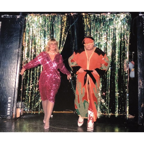 80’s PRO WRESTLING PHOTOS DUSTY RHODES & Baby Doll Buy