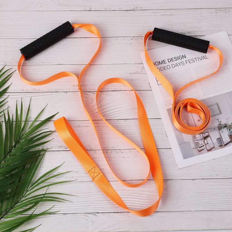 KINBOM 2pcs Deer Pull Strap, Orange Deer Puller Harness With