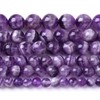 4MM 86PCS Purple Amethyst Dream Lace Beads Natural Quartz Crystal