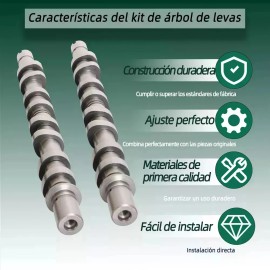 Kit, Árbol Levas Platina, 1.6, Admision Y Escape