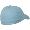 Flexible Garment Washed Cotton Cap - Light Blue L-XL