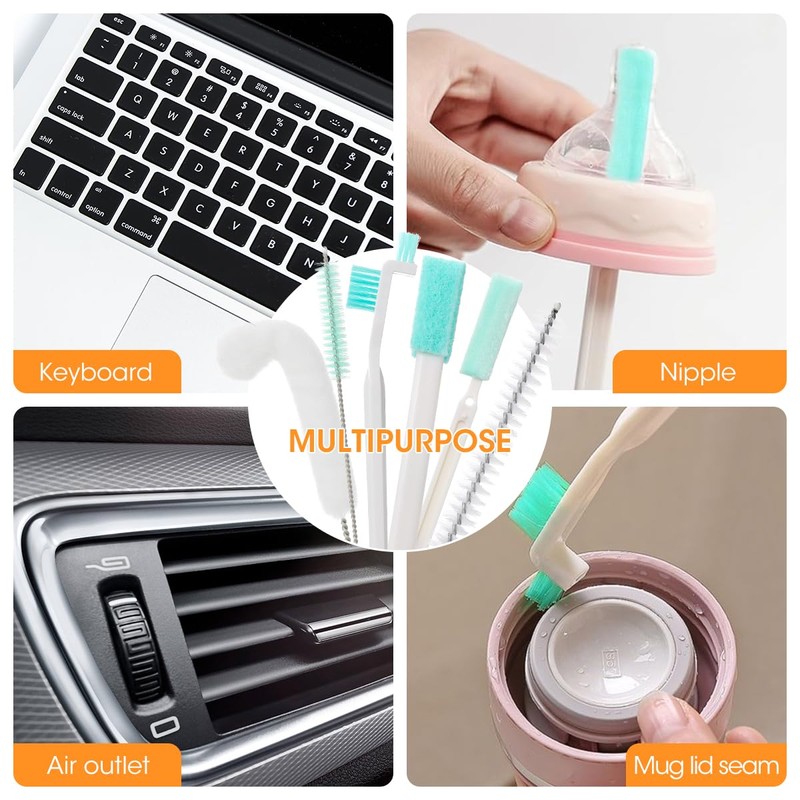 AIEVE Ice Machine Cleaner Brush Sets, 10 Pcs Ice Maker