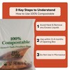 HOLY SCRAP! 100% Compostable Produce Freezer Bags 3 Gallon Size