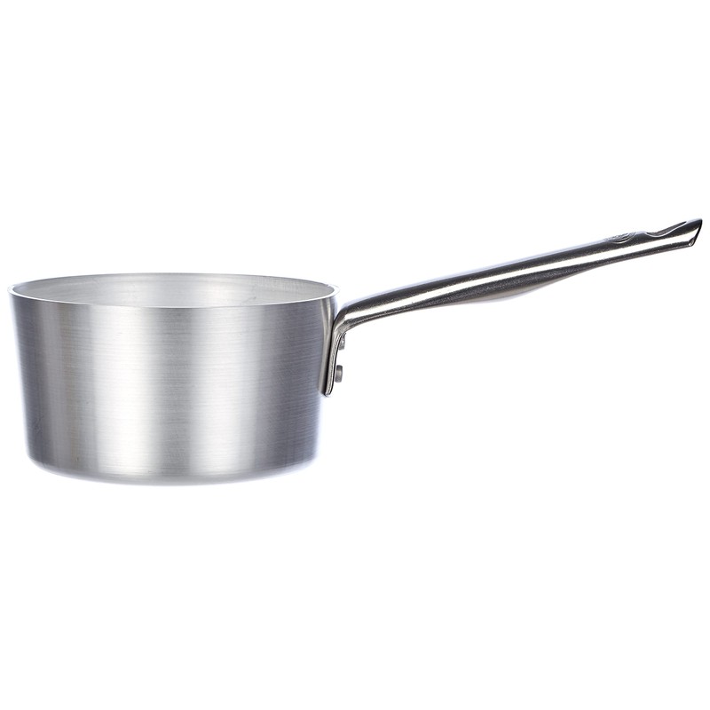Pentole Agnelli Professional Aluminium 3 Mm. Deep Saucepan With Tubular