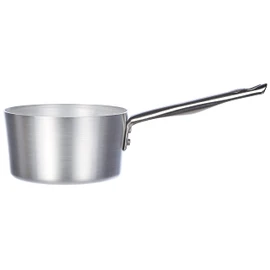 Pentole Agnelli Professional Aluminium 3 Mm. Deep Saucepan With Tubular Steel Handle, Diameter 14 Cm.