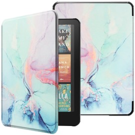 HGWALP Hülle für 7" Kindle Paperwhite (12th Generation, 2024)&Kindle Colorsoft Signature Edition (1st Gen,2024), Slim Lightweight Shell Schutzhülle mit Auto Sleep/Wake für Kindle Paperwhite 7 Zoll-MBL