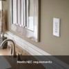 Leviton GFCI Outlet, 20 Amp, Self Test, Tamper-Resistant with LED