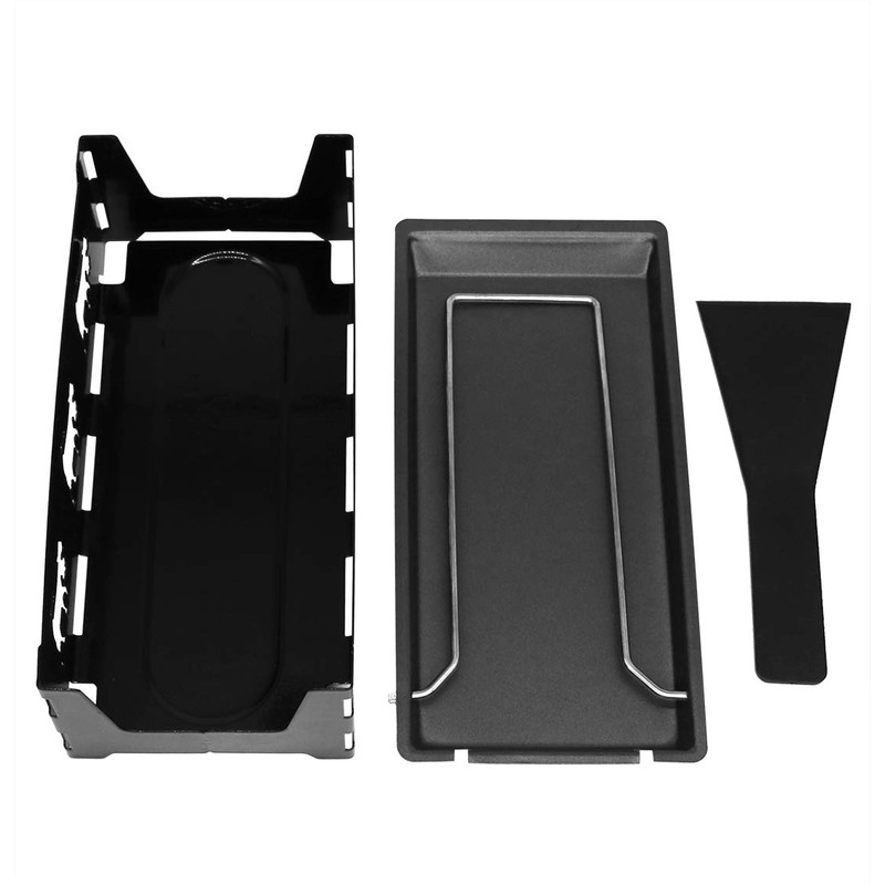 Cheese Raclette, Portable Foldable Non-Stick Cheese Rotaster Baking Tray Candlelight