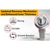 DELIVeR 3 Inch, Locking Swivel Caster Wheels, Set of 4,