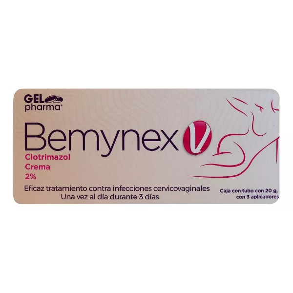 Bemynex-v Crema 2% Tubo C/20 G. Y 3 Aplicadores.