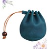 Lindo Mini Bolso De Cuero Monedero Ligero Llavero Multifuncional Para