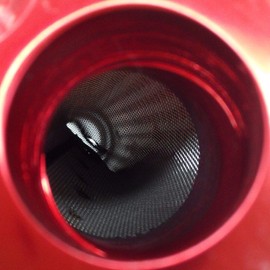 MAXFASTMAX(TM) HIGH PERFORMANCE AFTERMARKET Red Racing Muffler Exhaust Pipe System FOR CRF50 XR50 XR CRF 50 70 or Similar Pit Dirt Bikes