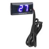 Universal Motorcycle DC12V LCD Screen Slim Water Temperature Gauge With