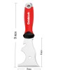 NoBrand 9-in-1 Drywall Paint Scraper, Stainless Steel Putty Knife Scraper-1