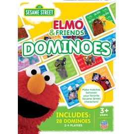 MasterPieces - Sesame Street - Elo & Friends Picture Dominoes for Kids