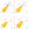 UpTuoLi 7-Pc Mini Cheese Knife Set with Forks for Charcuterie