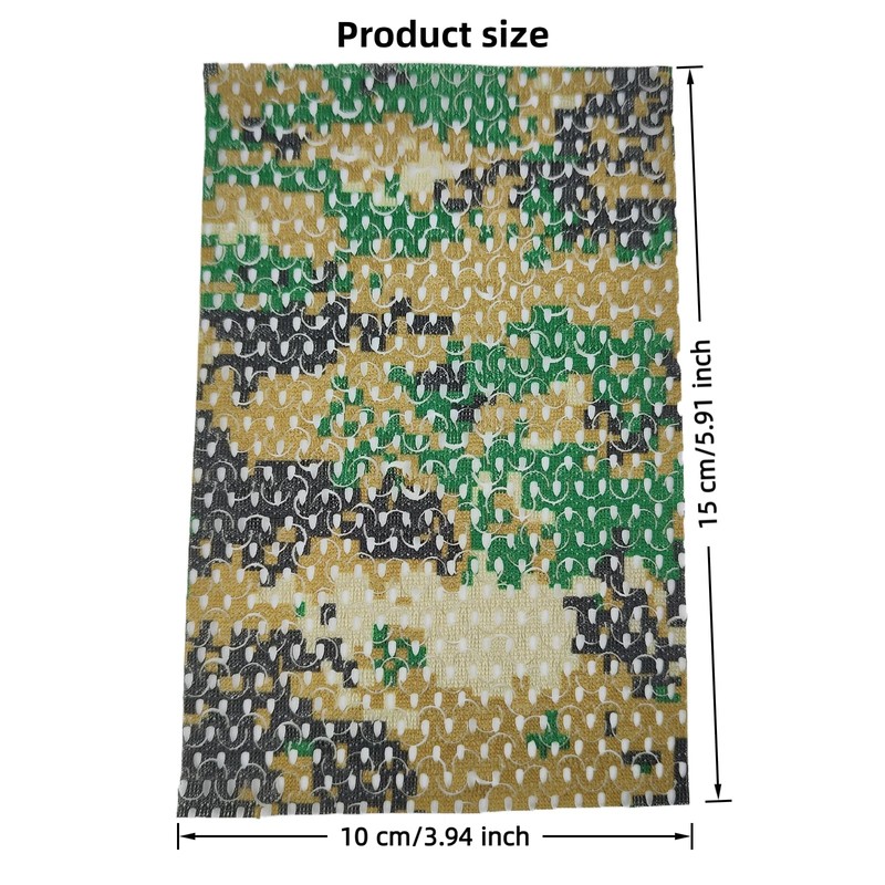 gdeplok 3 Pcs Camouflage Net Dense Foliage Set - Realistic