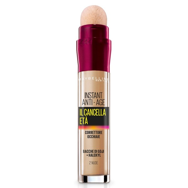 Maybelline New York Age Corrector with Goji Berries and Haloxyl, Covers Dark Circles and Small Wrinkles (Pack of 2)