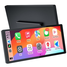 CARABC D1025 Carplay Screen for Car 10.25 Inch Built-in Dual Bluetooth Support Steering Wheel Control 1920 * 720 Ultra High Resolution Supports Android Auto & Apple CarPlay (10.25 Inch)