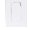 iGOTO PB512 Placa con 1 apagador de escalera, Color blanco
