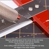 T Square Ruler Aluminum Alloy Accurate Scale Multifunctional Portable Woodworking