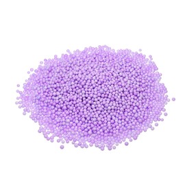 MECCANIXITY Foam Beads Foam Balls 4-6mm for Wedding and Party Decorations, Tiny Packing Balls, Arts DIY Crafts Supplies (Purple,1 Pack Approx 5000pcs)