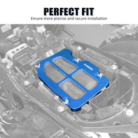 NICECNC Air Intake Filtre Box Lid Cover Compatible with Yamaha Raptor 700 2006-2008 2013 2014-2024, 700R 2009 2011 2013 2015-2024, 700R SE 2013-2020 2021 2022 2023 2024 Blue