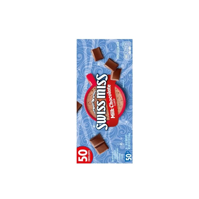 Swiss Miss Milk Chocolate Hot Cocoa Mix Packets {50 ct.}