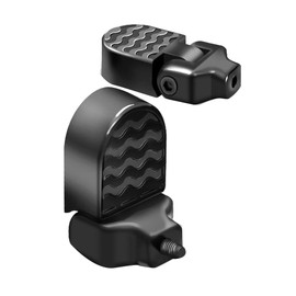 PRATYAHARA 2PCS Folding Foot Rest Bike Pegs Non-Slip Foot Pedal Rear Pedal Quick Release