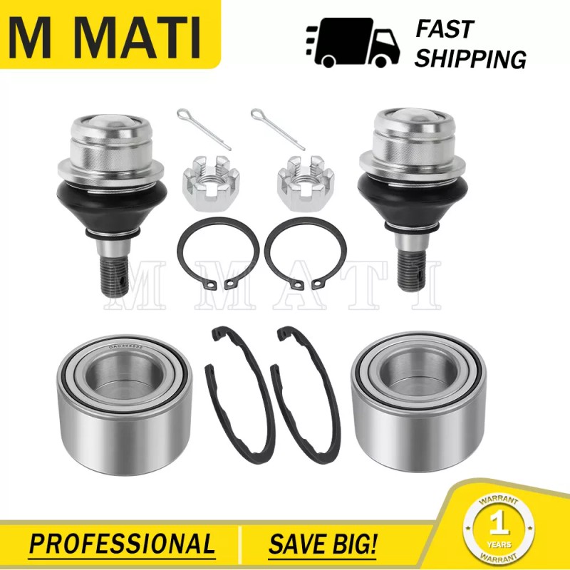 M MATI Front Wheel Bearing & Ball Joint for Kawasaki