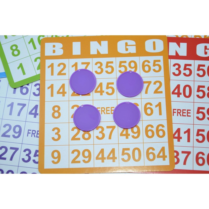 Smartdealspro Set of 100 25MM/1 Inch Opaque Plastic Learning Counting