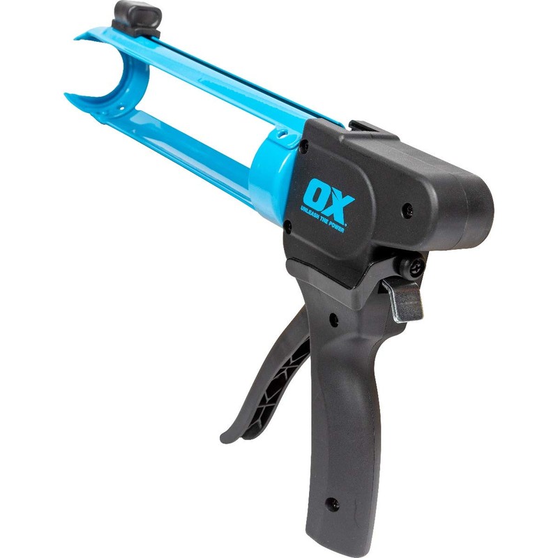OX Tools Pro Rodless Caulk Gun, 10 oz, 7: 1