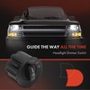 A-Premium Headlight Switch Instrument Panel Headlamp Dimmer Switch Compatible with