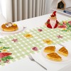 BSITSSS Summer Table Runner, Watermelon Table Runners for Dining Table,