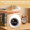 BEIYUANYA Kids Alarm & Sleep Trainer - Cute Sun/Moon Night